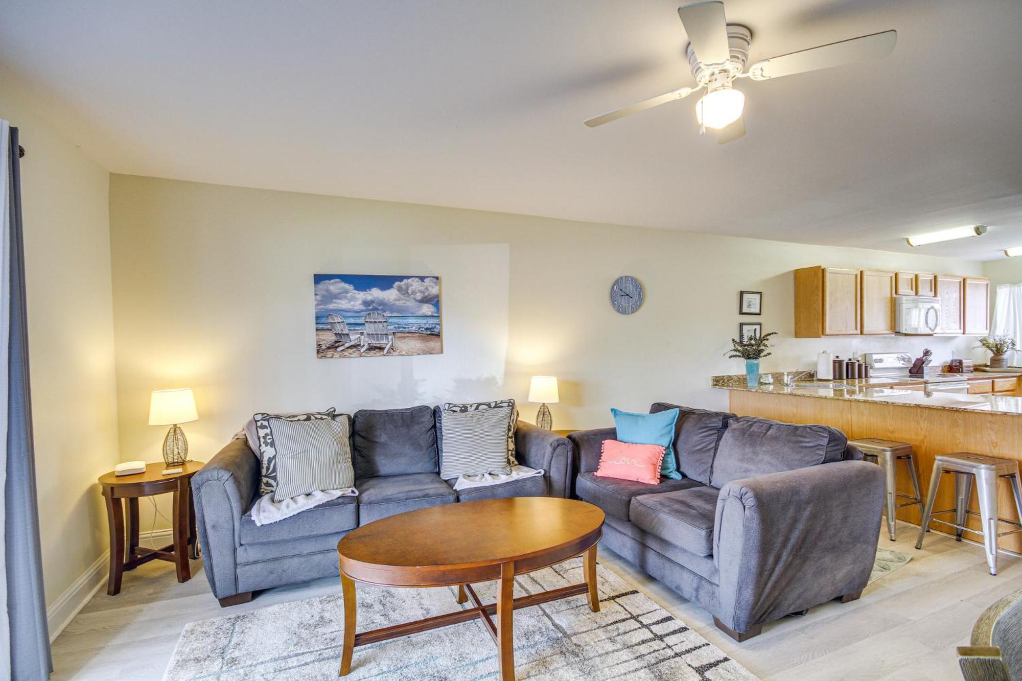 Airy Biloxi Condo With Patio Walk To Beach! Eksteriør billede
